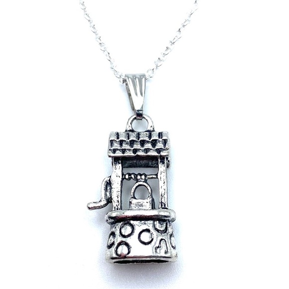 Wishing Well Necklace May Be Personalized - Picture 1 of 6